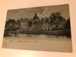 Germany Deutschland 1898 Bückeburg Bueckeburg Residenz Schloss Castle Moonlight 15339 Post Card POSTCARD - Bueckeburg