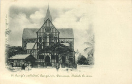 British Guiana, Guyana, Demerara, GEORGETOWN, St. George's Cathedral (1900s) - Guyana (antigua Guayana Británica)