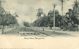 British Guiana, Guyana, Demerara, GEORGETOWN, Camp Street (1900s) Postcard (1) - Guyana Britannica