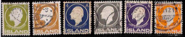 76034b - ICELAND -  STAMPS  - MICHEL  # 63 /68   USED - Usados