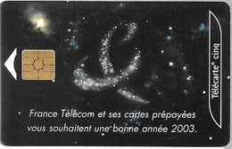 CARTE-PUCE-PRIVEE-5U-GN562-GEM2 -12/02-GALAXIE France Télécom -V° Série DN°B2C680297 -Neuve-TBE - 5 Unités