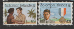 Solomon Islands  1993  SG 776-8  Kennedy  Fine Used - Salomon