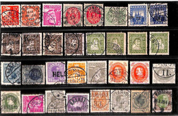 76392 - DENMARK - STAMPS - - LOT Of USED STAMPS With Nice POSTMARKS! - Collections