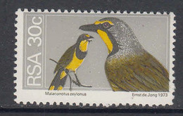 1974 South Africa 30c Bomakierie (Shrike) Birds Oiseaux  MNH - Ungebraucht