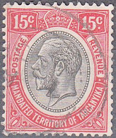 TANGANYIKA   SCOTT NO 31  USED  YEAR  1927 - Tanganyika (...-1932)