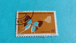 CONGO - Republic Popular Of Congo - Timbre 1971 : Insectes - Papillon Lolaus Timon - Gebraucht