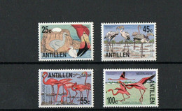 Netherlands Antilles 1985 MiNr. 545 - 548 Niederländische Antillen Birds American Flamingo 4v  MNH** 7.00 € - Flamingo's