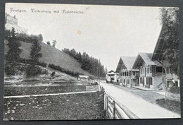 Frutigen Mit Tellenburg Und Raunbrücke /alte Fotokarte - Frutigen