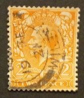 Roi George V 1924 - 2 Penny Orange - Très Bon état - Used Stamps