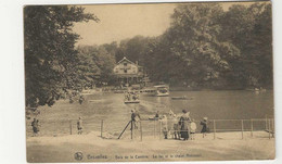 CPA-BRUXELES " Bois De La Cambre Le Lac Et Chalet Robinson " - Forêts, Parcs, Jardins