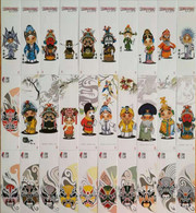 China Bookmark,Beijing Opera，30 Bookmarks - Marque-Pages