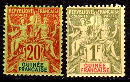 3) French Guinea: Stamps Issued By 1892-1900 (++) MNH-Quality And Price In Your Opinion. - Andere & Zonder Classificatie