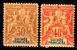 5) French Guinea: Stamps Issued By 1892-1900 (+) LH-Quality And Price In Your Opinion. - Andere & Zonder Classificatie