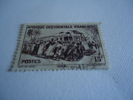AFRIQUE OCCIDENTALE  FRANCE  USED  STAMPS  TRAIN TRAINS - Andere & Zonder Classificatie