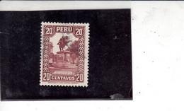 PERU  1932-5 - Yvert  287° - Costituzione - Perú