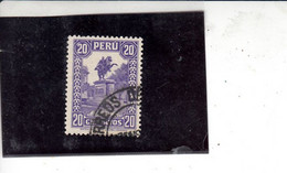 PERU  1932-5 - Yvert  288° - Costituzione - Perú