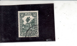 PERU  1932-5 - Yvert  289° - Costituzione - Perú
