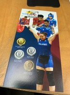 Philippines Stamp M Card Sports Weightlifting Boxing Gold Silver Bronze Winner - Estate 2020 : Tokio