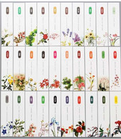 China Bookmark，flower，30 Bookmarks - Marque-Pages