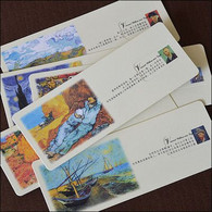 China Bookmark，Van Gogh Painting，6 Bookmarks - Marque-Pages