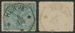 Chemin De Fer - TR58 Obl Télégraphique "Herve" (3 étoiles, 1920) - Autres & Non Classés