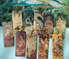 China Bookmark，Dunhuang Frescoes，10 Bookmarks - Marque-Pages