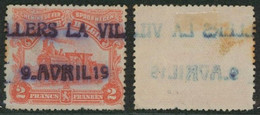 Chemin De Fer - TR74 Annulé Par Griffe De Fortune VILLERS-LA-VILLE - Fortune Cancels (1919)