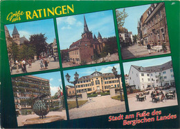 Postcard Germany Ratingen Multi View - Ratingen