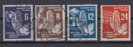 DDR 276-279 Frieden 6 Pf, 8 Pf, 12 Pf, 24 Pf Gestempelt /2 - Sonstige & Ohne Zuordnung