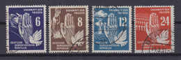 DDR 276-279 Frieden 6 Pf, 8 Pf, 12 Pf, 24 Pf Gestempelt /4 - Sonstige & Ohne Zuordnung