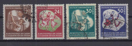 DDR 289-292 Weltspiele Der Jugend 12 Pf, 24 Pf, 30 Pf, 50 Pf Gestempelt /4 - Autres & Non Classés