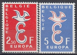 BELGIUM 1117-1118,unused - 1958