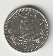 GIBRALTAR 1993: 5 Pence, KM 22.2 - Gibraltar