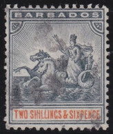 Barbados  .    SG   .      114    .     Wmk  Crown CA      .   1892-1903    .     O     .    Cancelled - Barbades (...-1966)