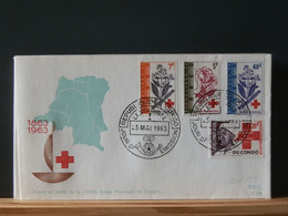 101/559  FDC  CONGO  1963 - Lettres & Documents