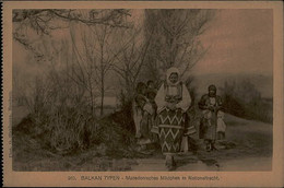 MACEDONIA - BALKAN TYPEN - MAZEDONISCHES MADCHEN IN NATIONALTRACHT-  EDIT KNACKSTEDT & C. - 1910s (15370) - Mazedonien