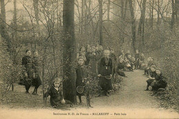 Malakoff * école Institution N.d. De France , Petit Bois * Jeu Raquette - Malakoff