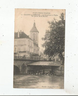 SAINT LOUP SUR SEMOUSE 5 HAUTE SAONE ILLUSTREE LE GRAND PONT ET L'EGLISE UN LAVOIR SUR LA SEMOUSE 1917 - Saint-Loup-sur-Semouse