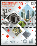 Israel 2021 Correo 2662 **/MNH Centenario Banco Hapoalim. - Unused Stamps