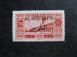 ALAOUITES : R. Et TB N° 28a, Surcharge Noire, Neuf X  . - Unused Stamps
