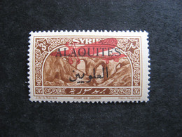 ALAOUITES : R. Et TB PA N° 10b, Surcharge Recto-verso, Neuf XX  . - Unused Stamps