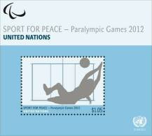 ONU New-York 2012 - Paralympic Games (feuillet) ** - Blocs-feuillets