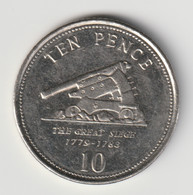 GIBRALTAR 2011: 10 Pence, KM 1082 - Gibilterra