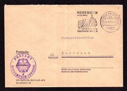 BRD Brief - Postsache HEIDENHEIM AN DER BRENZ - Dortmund - 30.9.65 - "Schloß Hellenstein Naturtheater - Waldbad" - Covers & Documents