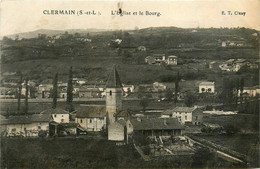 Clermain * Vue Sur L'église Et Le Bourg Du Village - Autres & Non Classés