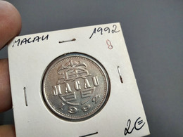 MACAU 1 PATACA 1992 KM# 57 (G#28-08) - Macao