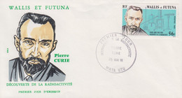 Enveloppe  FDC  1er  Jour    WALLIS  Et  FUTUNA    Pierre   CURIE   1981 - FDC