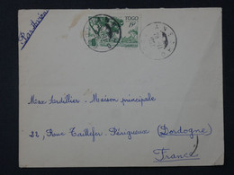 AA 19 TOGO  BELLE LETTRE  1853   PETIT BUREAU ANECHO A PERIGUEUX FRANCE+ +AFFRANCH. INTERESSANT++ - Storia Postale