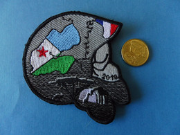 INSIGNE OPEX / PATCH / SAPEUR POMPIER / ARMEE AIR ESIS DJIBOUTI / ORIGINAL - Pompieri