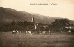 St Jean De Gonville * Paysage Et église Du Village - Zonder Classificatie